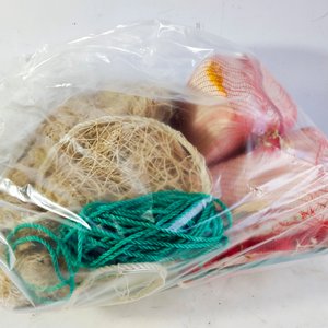 14 Tramos de Cañas de Pescar de Bambú y Red - imagen 5