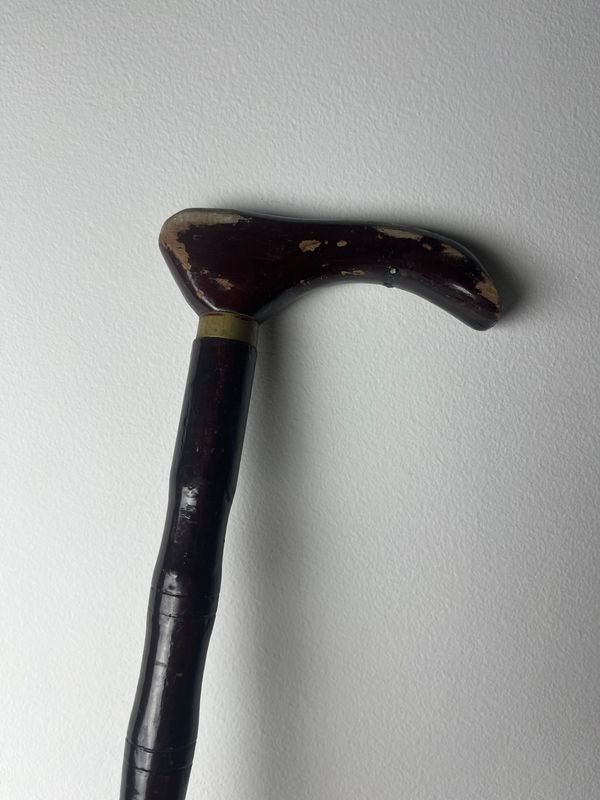 Bastón de madera para caminar - imagen 4