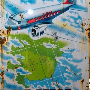 Lote siguiente: Cartel Metálico Decorativo PLUNA "En el cielo de la patria..."