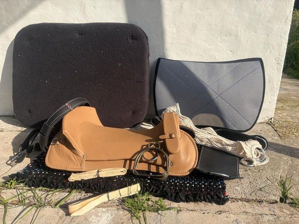 Recado y Montura de Cuero para Caballo - Nuevo - imagen 1
