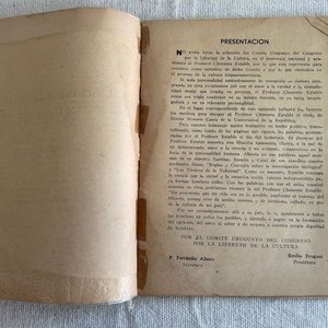 Libro "Discurso a la Juventud Uruguaya" por Clemente Estable - imagen 2
