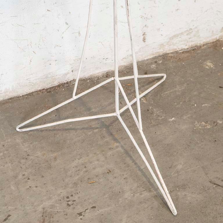 Pajarera con pie de hierro para decoración - imagen 3