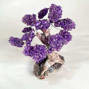 Árbol de la Vida con Amatistas y Base de Geoda - imagen 5