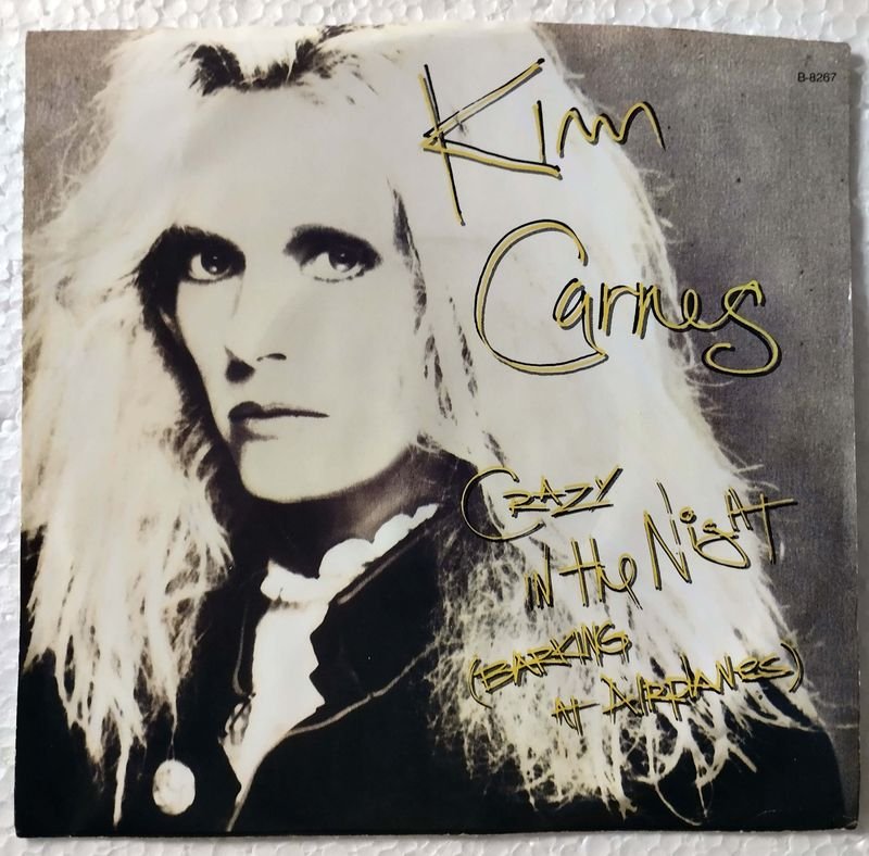 Lote siguiente: Vinilo de Kim Carnes: "Crazy In The Night" (1985)