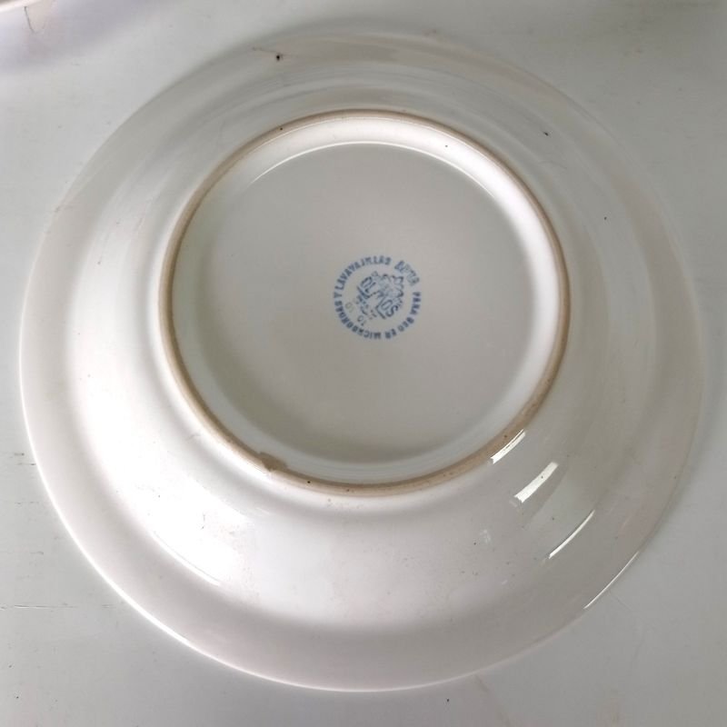 Platos de porcelana Olmos con logo de La Casa Violeta - imagen 3