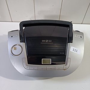 Lote siguiente: Radiograbador Philips MP3/WMA-CD Playback