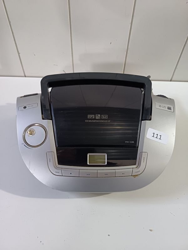 Radiograbador Philips MP3/WMA-CD Playback