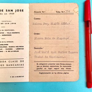 Libreta Antigua Caja de Ahorros Banco de San José - Año 1962 - imagen 5