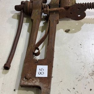 Morsa de Herrero Antigua de Hierro Fundido - imagen 8