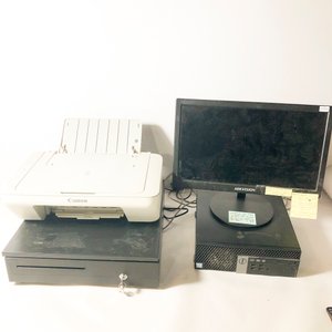Lote de Computación: Monitor, Torre, Impresora Canon y Caja Registradora - imagen 2