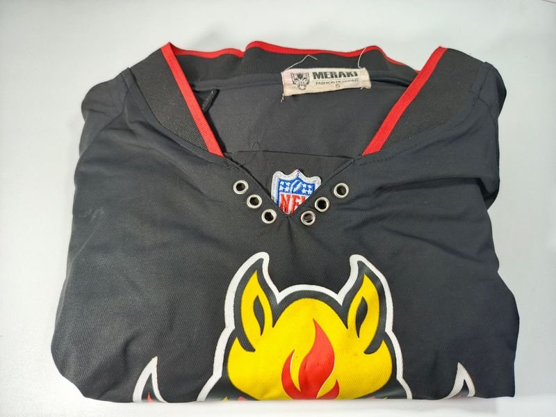 Lote siguiente: Camiseta Vintage de Hockey sobre Hielo Calgary Flames
