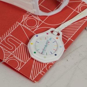 Reloj Pulsera Swatch R.POP Blanco Nuevo con Garantía - imagen 2