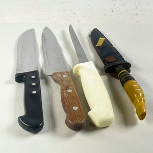 Set de 4 cuchillos Solingen con vaina - imagen 1