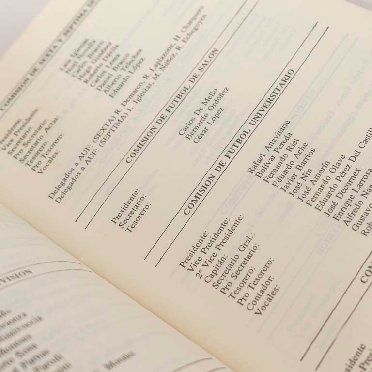 Libretas de memoria y balance del Club Nacional de Fútbol - imagen 3
