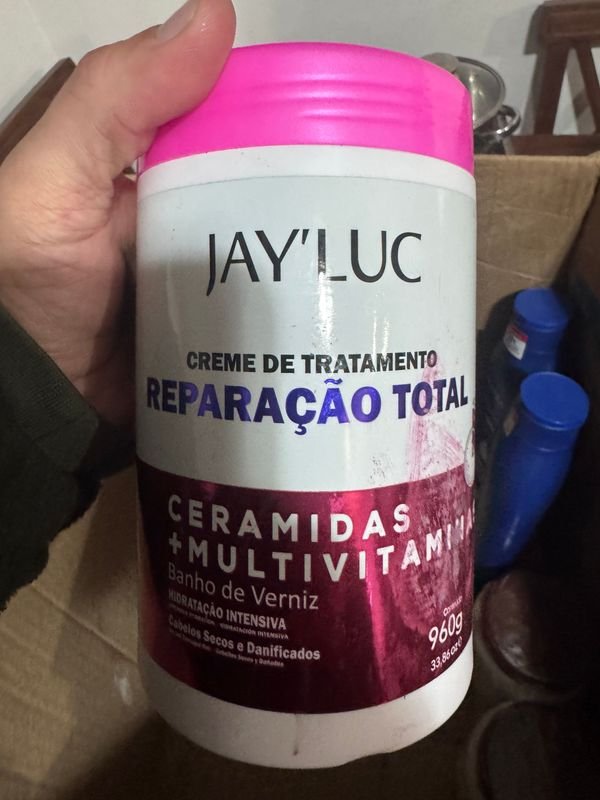 Crema de Tratamiento Capilar Jay'luc Reparación Total 1kg