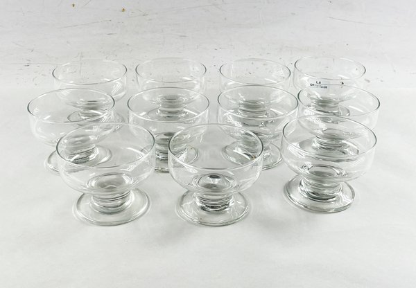 Juego de 11 Copas Hialinas para Postre - imagen 1