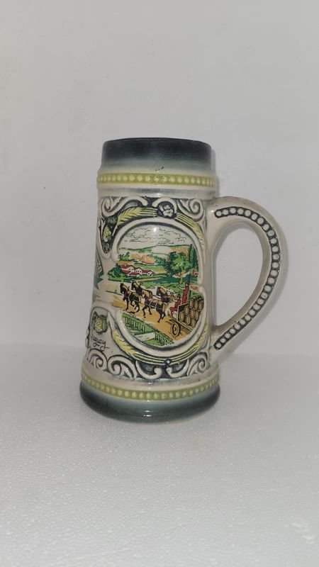 Jarra de cerveza cerámica decorativa - imagen 2