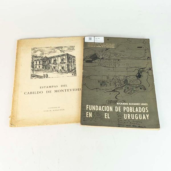 Libros: Fundación de Poblados en el Uruguay y Estampas del Cabildo de Montevideo - imagen 1