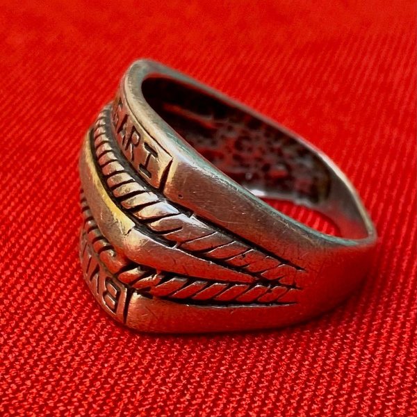 Anillo de plata Bulgari con diamante - imagen 2