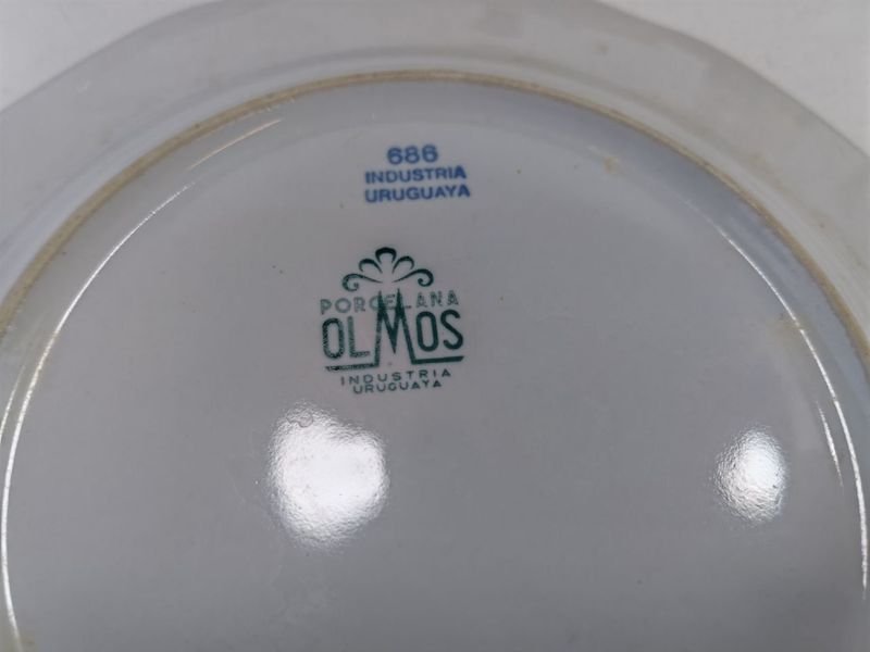 Platos de Porcelana con Diseño Floral - imagen 11