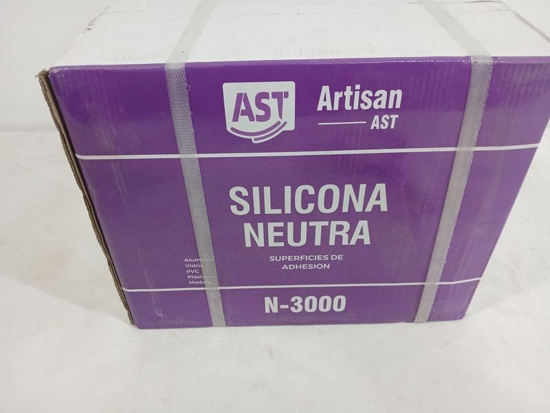24 Tubos de Silicona Neutra AST Artisan N-3000 Transparente