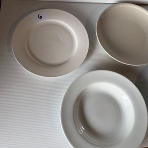 Lote de 5 Platos de Loza: 2 Hondos y 3 Llanos - imagen 3