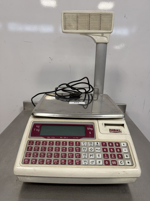 Balanza Etiquetadora DIBAL K-230T para Servicio