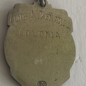 Medalla Plateada Club Atlético Peñarol Colonia Ciclismo - imagen 4