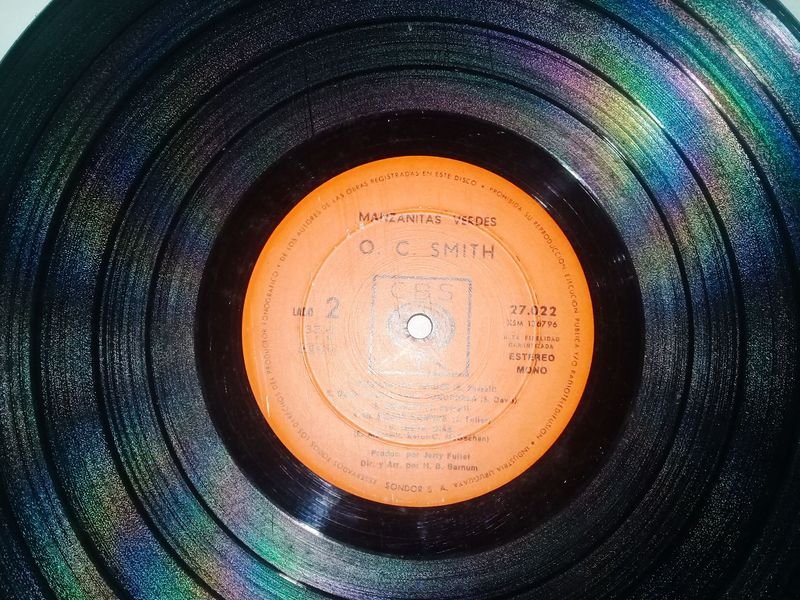 Disco de pasta original de O.C. Smith - imagen 3