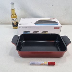 L 364 - 1 Pieza - Moderna fuente de horno Neoflam de aluminio fundido con revestimiento Ecolon, ideal para cocciones uniformes y facil limpieza - imagen 2