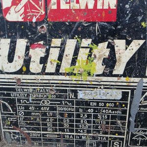 Soldadora Telwin Utility Turbo 1650 Roja - imagen 3