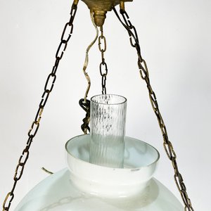 Colgante de Bronce con Opalina y Pantalla (con fisura) - imagen 2