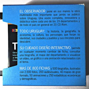 Lote de 2 Parlantes Uni-Tone SB-21 y Colección de CDs "Todo Uruguay" - imagen 4