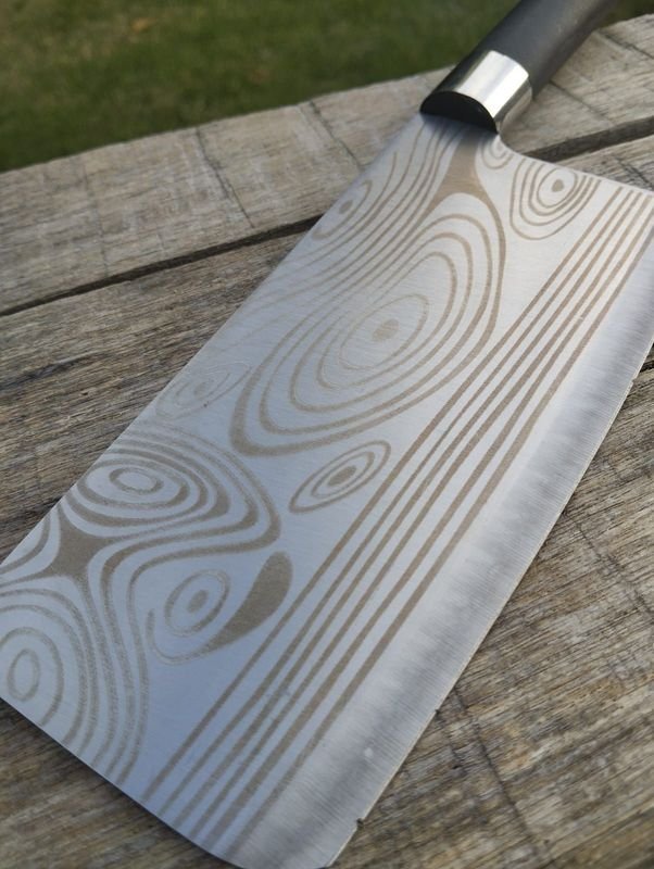 Cuchillo de cocina con hoja de 17 cm, excelente condición - imagen 2