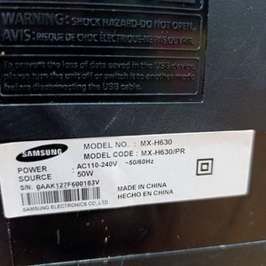 Equipo de Audio Samsung MX-H630 con Parlantes Giga Sound Blast - imagen 4