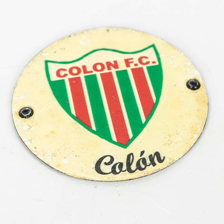 Escudo de Colón F.C. de chapa litografiada - imagen 2