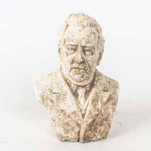 Busto de Yeso de Batlle y Ordóñez - 23 cm