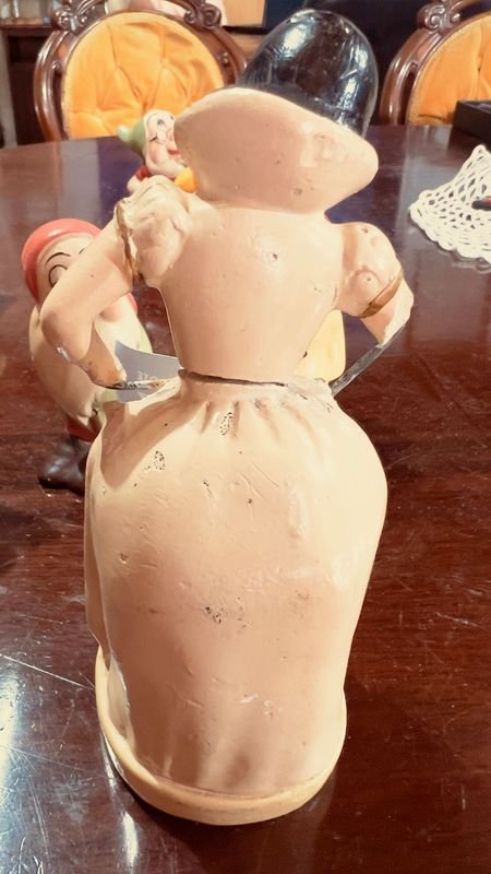 Figuras Vintage en Yeso Blancanieves y Los 7 Enanitos - imagen 5