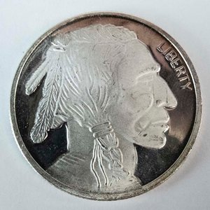 Moneda de Plata 1 Oz "Buffalo/Indian Head" de Estados Unidos - imagen 1