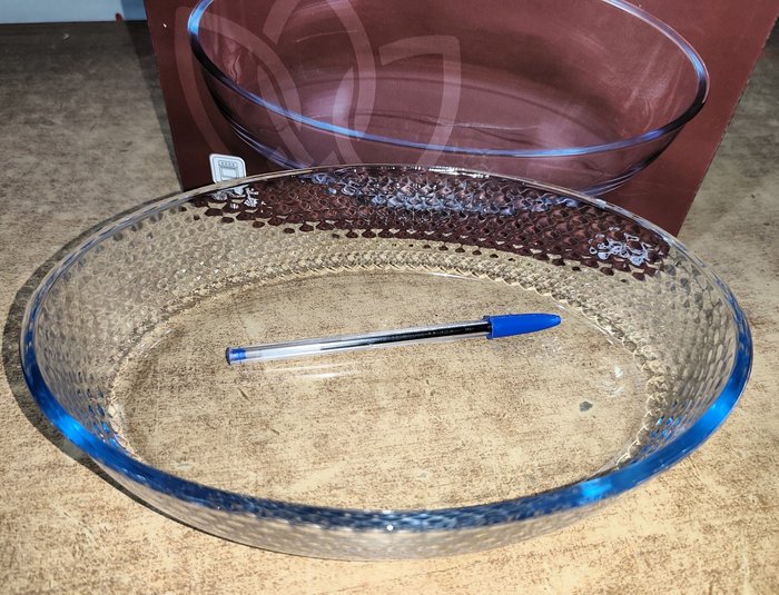 Fuente de vidrio para horno o congelador, nueva en caja - imagen 3