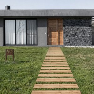 Lote siguiente: Caminero de Jardín en Madera de Pino para Exterior