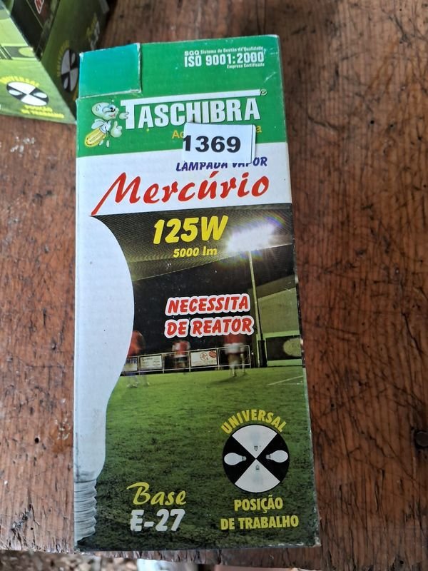 Lamparas de vapor de mercurio Taschibra 125W - imagen 3
