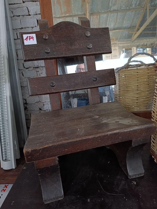 Silla Matera Rústica de Madera