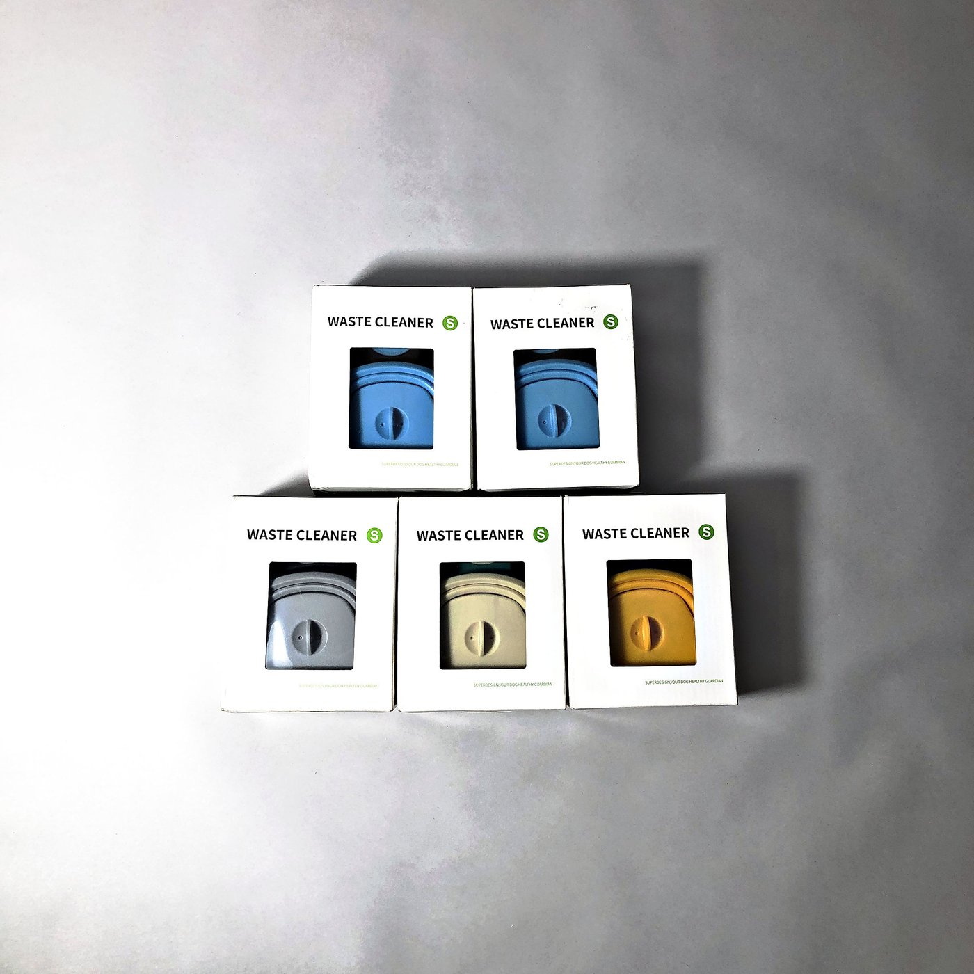 Pack de 5 Recogedores de Heces para Perros Plegables