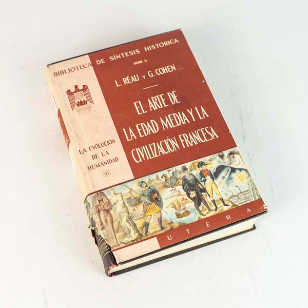 Libro "El Arte de la Edad Media y la Civilización Francesa" Tapa Dura - imagen 1