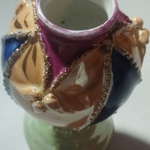 Mate de Porcelana Antiguo Estilo Isabelino - imagen 2