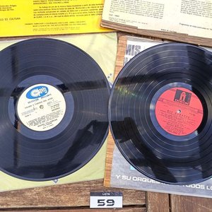 Cuatro discos de vinilo de larga duración de música rioplatense , tangos, valses y milongas: ¨Miguel Villasboas y su orquesta¨ -   ¨Miguel Villasboas y su sexteto Tipioco¨ - ¨Mis Harapos Enrique Rodríguez y su Orqueta de Todos los Ritmos¨ - imagen 3