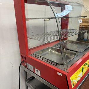 Vitrina Exhibidora de Calor Flamemax con Vidrio Curvo - imagen 2