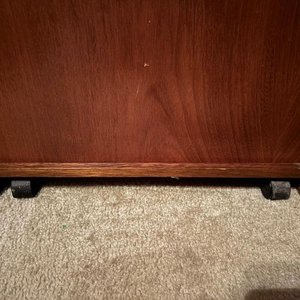 Rack de Madera Maciza Clásico con Puertas Batientes - imagen 6