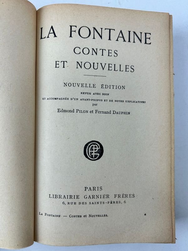 Libros clásicos vintage: La Fontaine, Balzac, Las mil y una noches y Leconte de Lisle - imagen 2